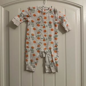 Floral Print Kids Footie